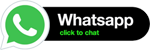 The image shows the WhatsApp logo with text "Whatsapp" and "click to chat" beside it, typically used as a button or link for starting a chat.